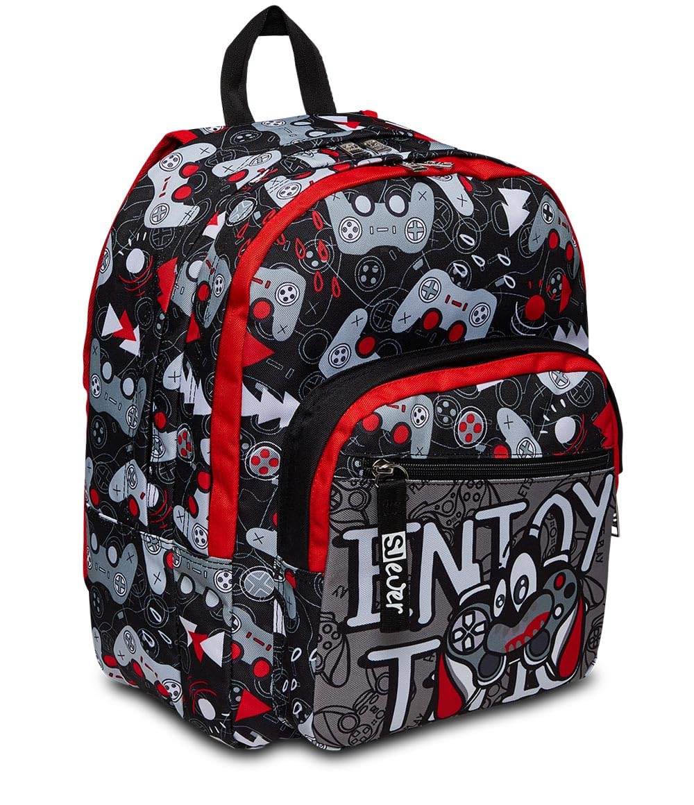 SJ GANG STYLE JAM GANG Zaino doppio scomparto per bambini e ragazzi - facile portabilità e spacious | (Pacco da 1)