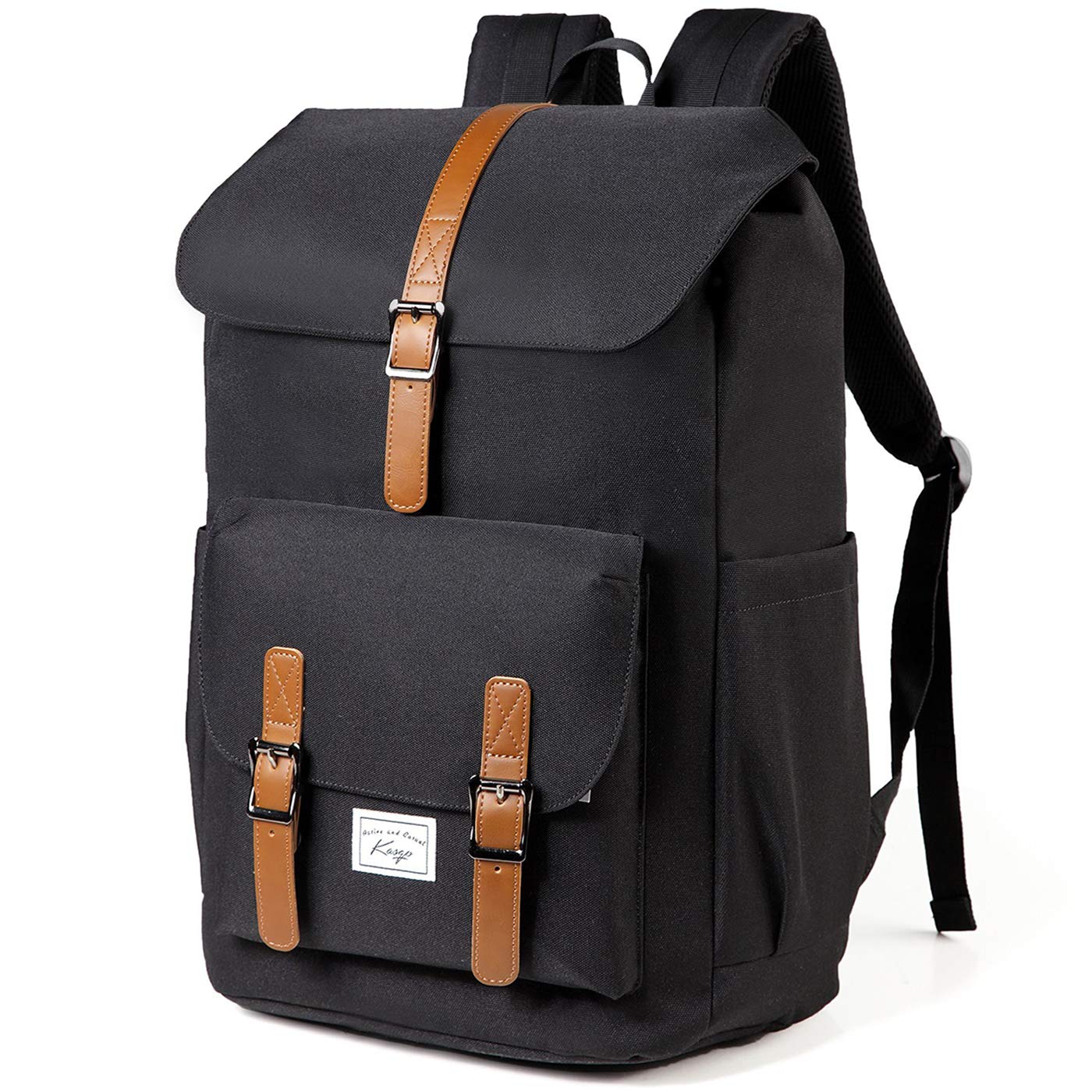  Maschio Antiquario Backpack Acquale per Viaggio 15.6 Pollici con Pseudoconforto per Scuola e Università, Idoneo per Uff