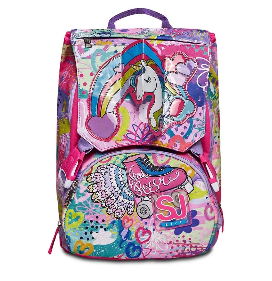  **SJ Gang Style Jam Gang Candy Backpack Fuchsia per Ragazze Grande da Portare Attaccata**
| **SJ Gang Style Jam Gang Ca